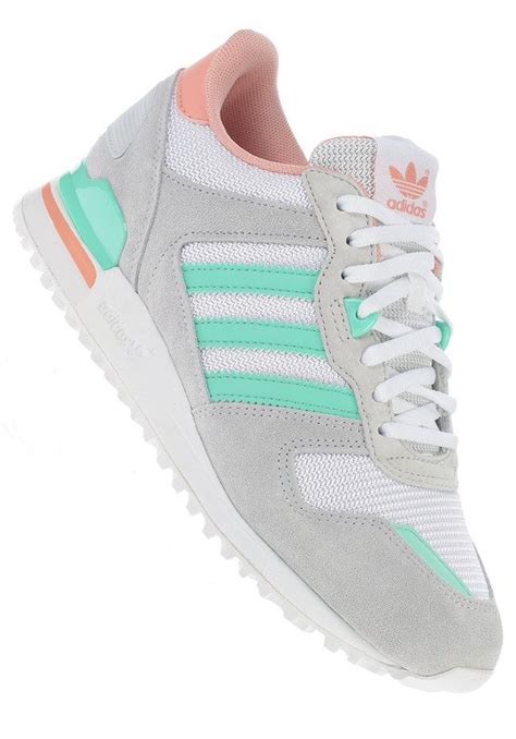 adidas originals zx 700 w sneakers laag grijs